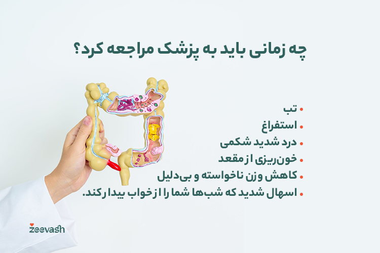 چه زمانی باید به پزشک مراجعه کرد؟